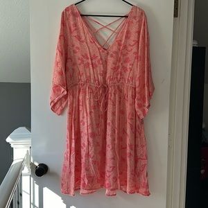 Torrid Mini Dress with Flowy Sleeves